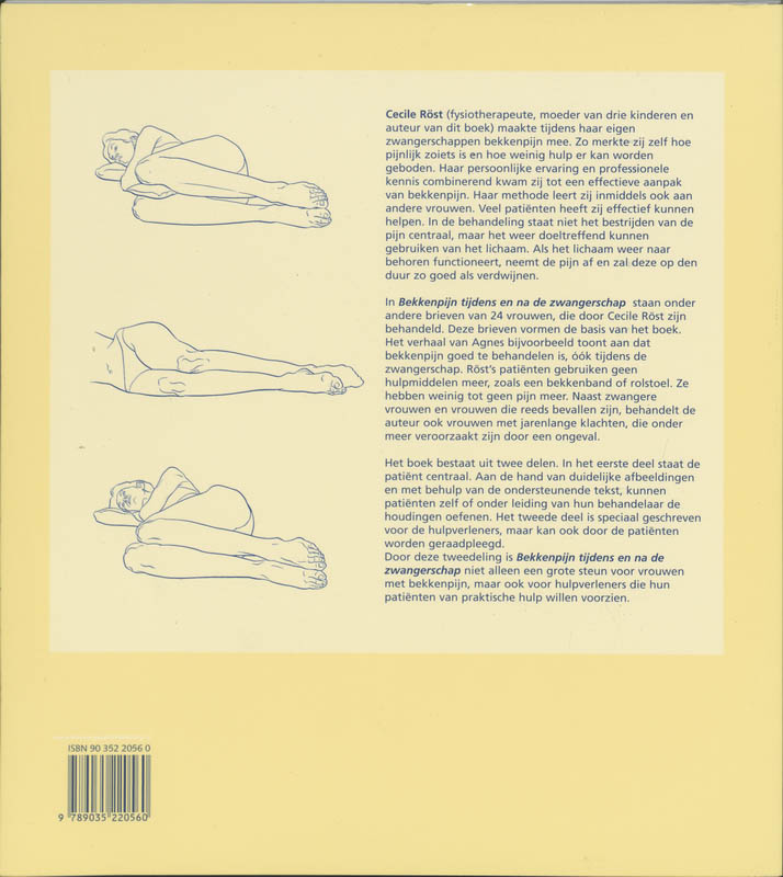 Bekkenpijn Tijdens En Na De Zwangerschap achterkant