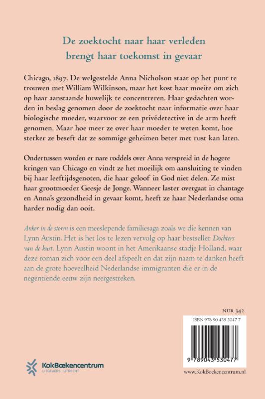 Anker in de storm achterkant