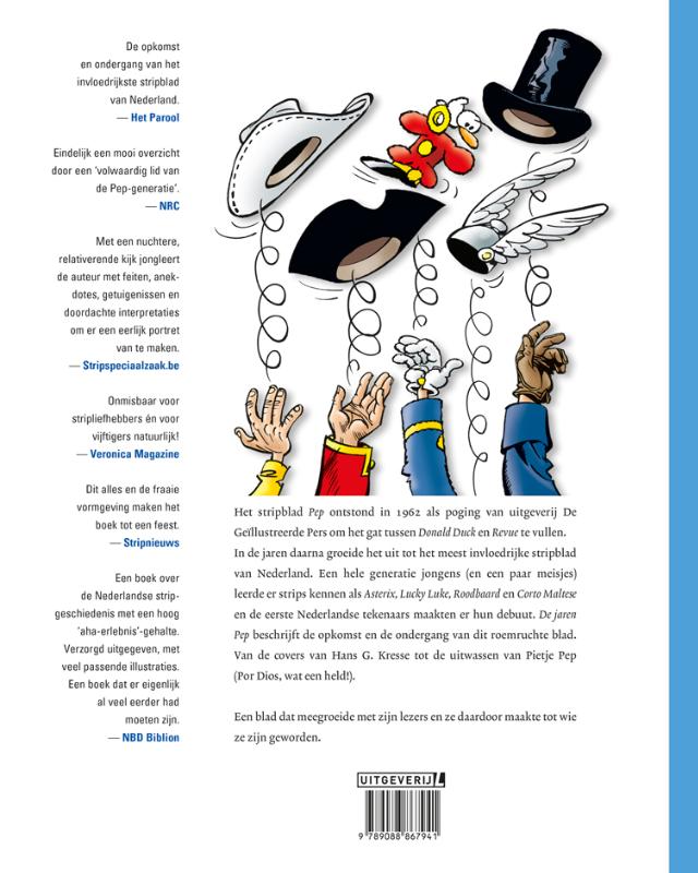 De jaren Pep 1 - De jaren Pep achterkant