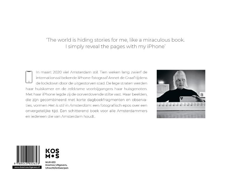 Het is stil in Amsterdam achterkant