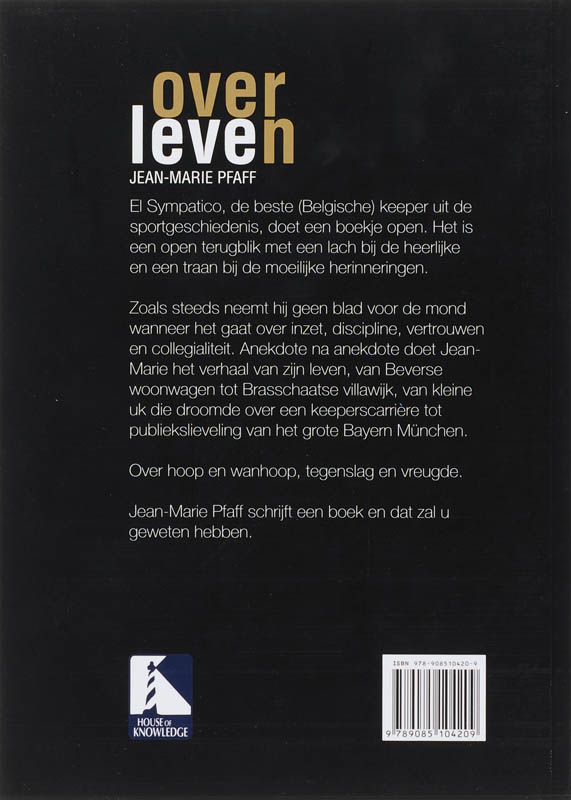 Jean-Marie Pfaff achterkant