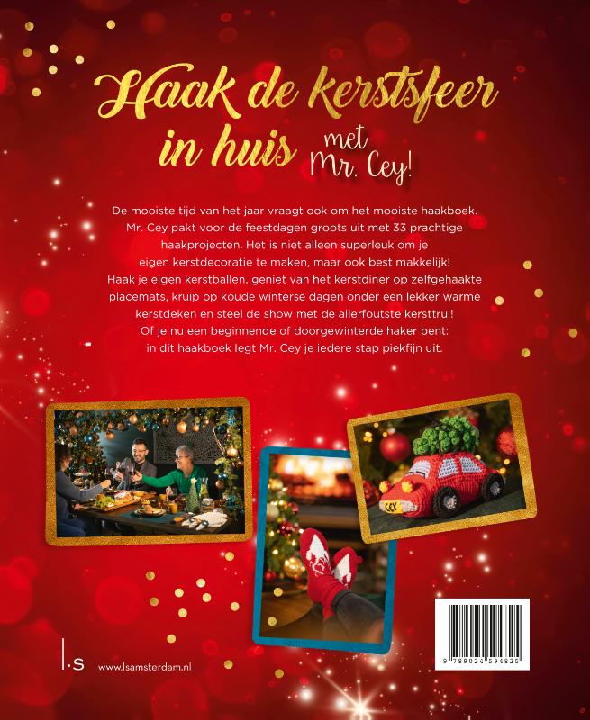 Het Grote Kersthaakboek met Mr. Cey achterkant