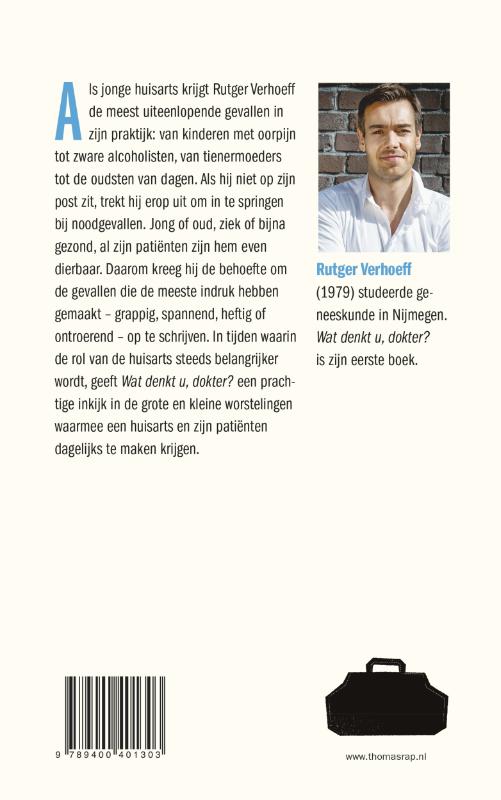 Wat denkt u, dokter? achterkant