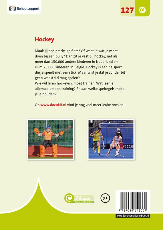 Junior Informatie 127 -   Hockey achterkant