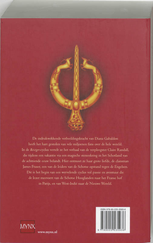 Het vlammende kruis / Reiziger / 5 achterkant