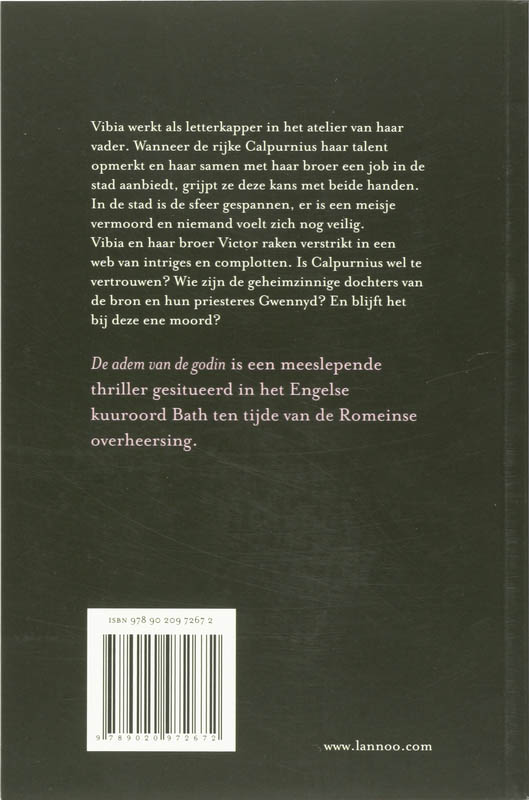 De adem van de godin achterkant