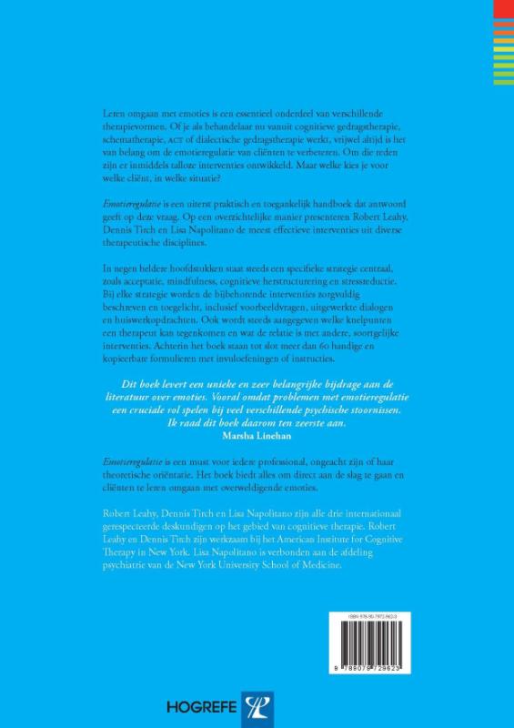 Emotieregulatie achterkant