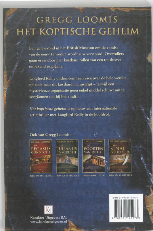 Het Koptische geheim achterkant