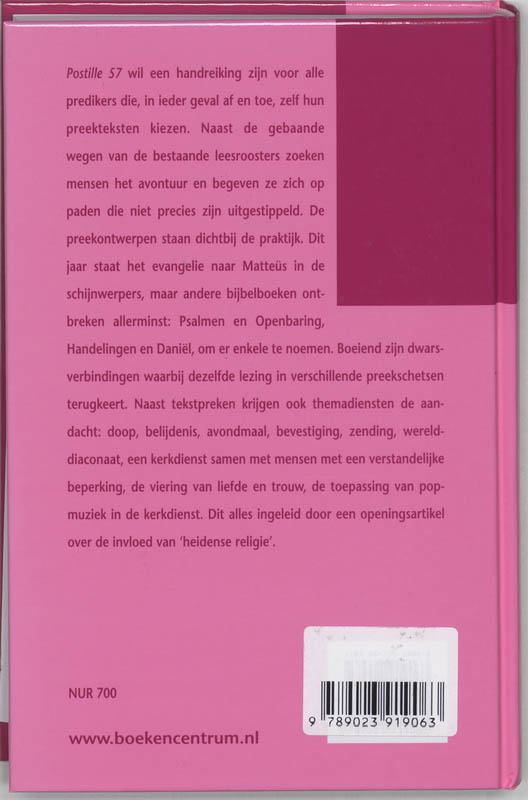 Postille 57 2005 2006 achterkant