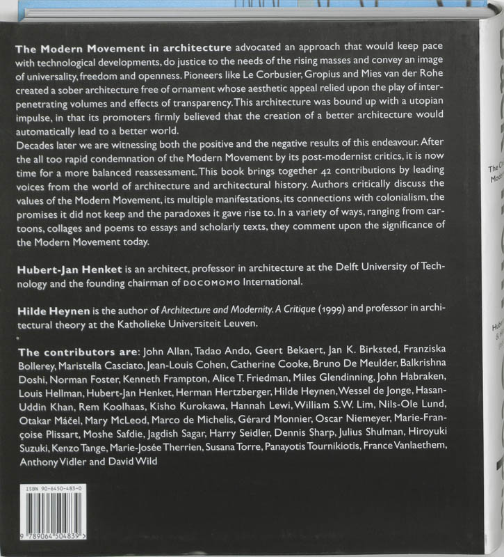 Back From Utopia achterkant