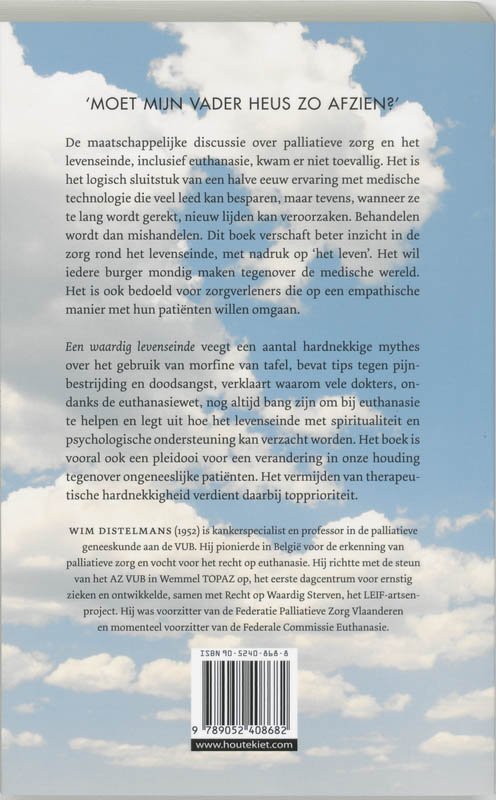 Een Waardig Levenseinde achterkant