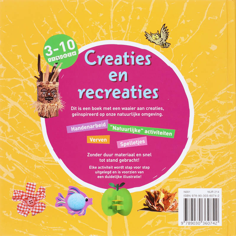 Creaties En Recreaties achterkant