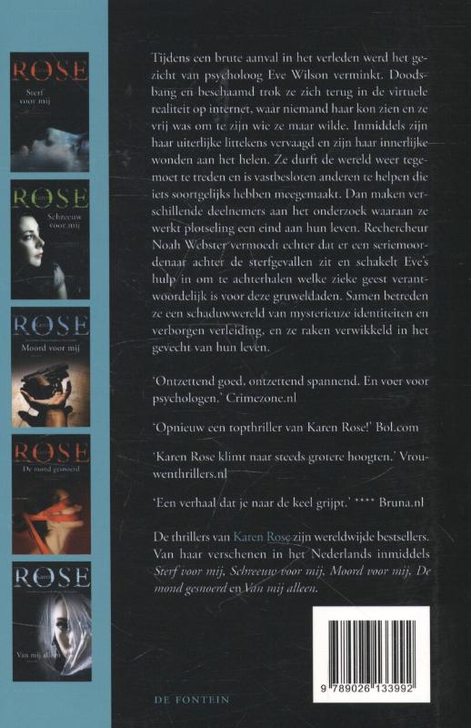 De dood in haar ogen achterkant