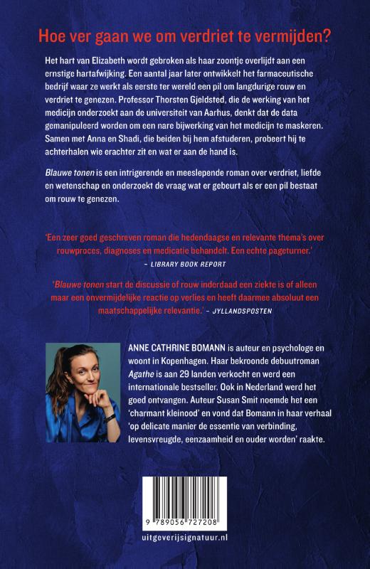 Blauwe tonen achterkant