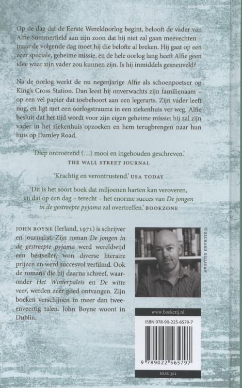 De jongen die zijn vader zocht achterkant