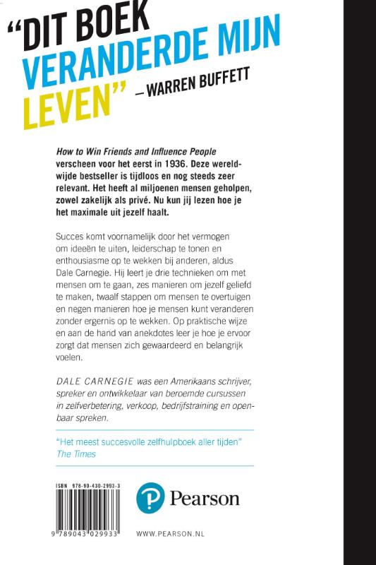 Hoe je vrienden maakt en mensen beinvloedt achterkant