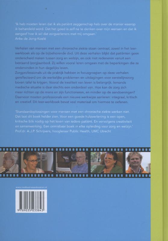 Integrale zorg voor mensen met een chronische ziekte achterkant