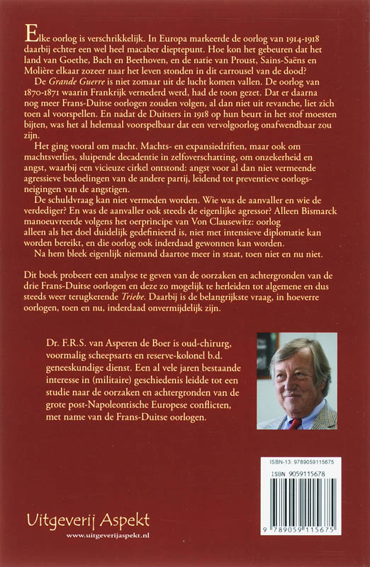 De Frans-Duitse oorlogen achterkant