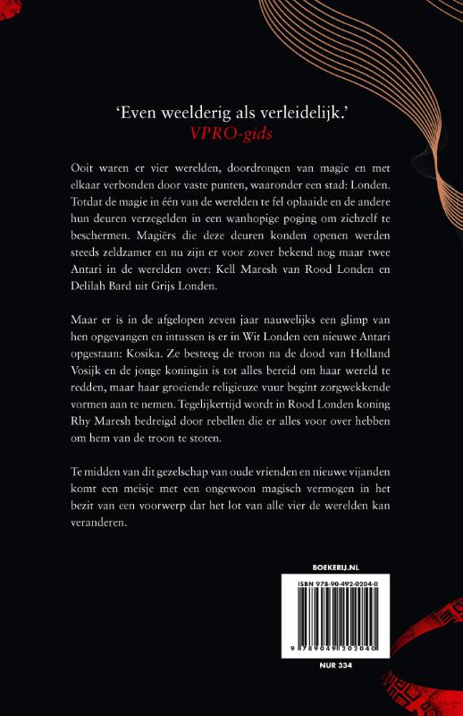 De breekbare draden van magie / Schemering / 4 achterkant