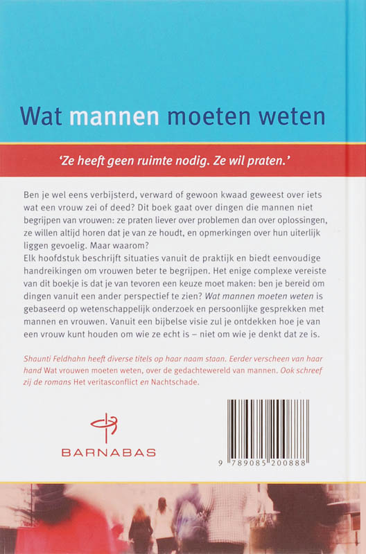 Wat mannen moeten weten achterkant