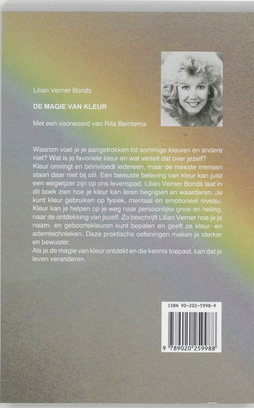 De magie van kleur achterkant