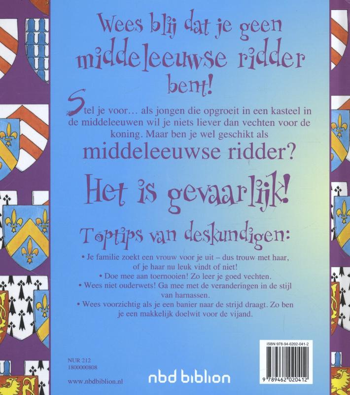 Wees blij dat... 5 - Wees blij dat je geen middeleeuwse ridder bent! achterkant