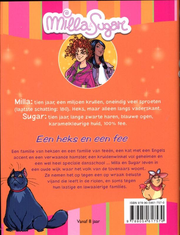Milla en sugar (01): een heks en een fee - herwerkte editie achterkant