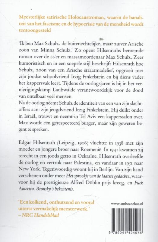 De nazi en de kapper achterkant