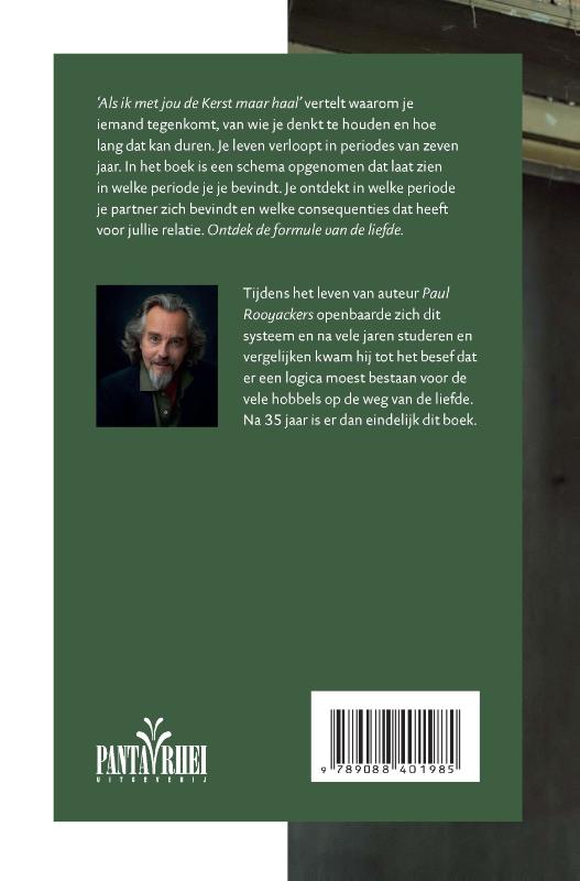 Als ik met jou de Kerst maar haal achterkant