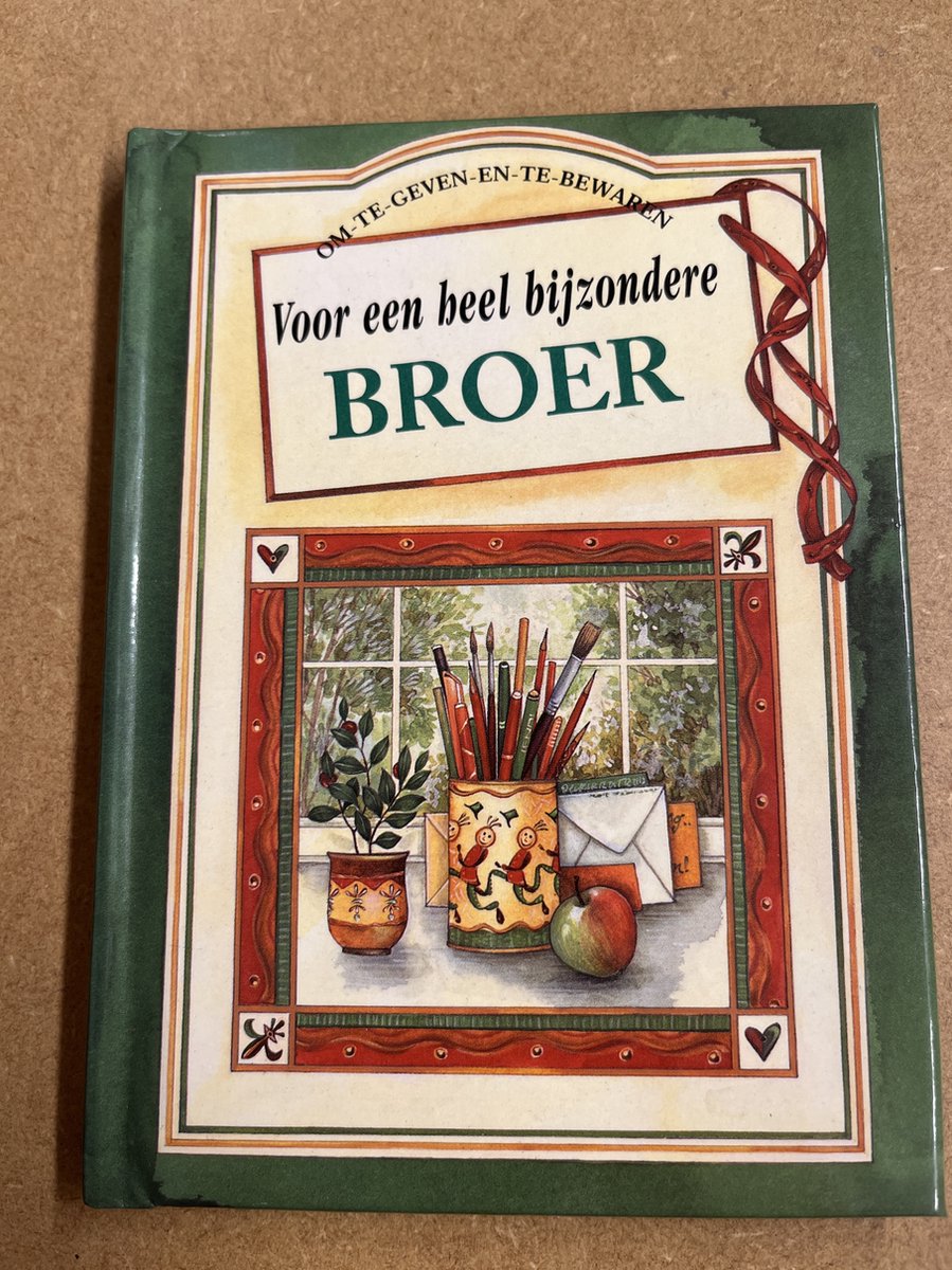 Voor een heel bijzondere broer